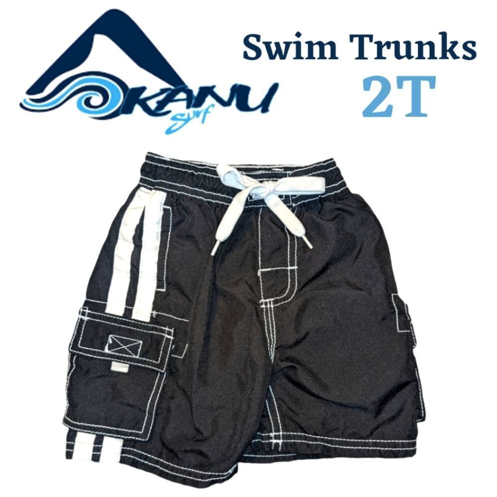 Okanu Toddler Swim Trunks, Size 2T